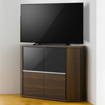 幅100cm ラシーヌCR テレビボード コーナー ミドルタイプ 隠しキャスター付 テレビ台