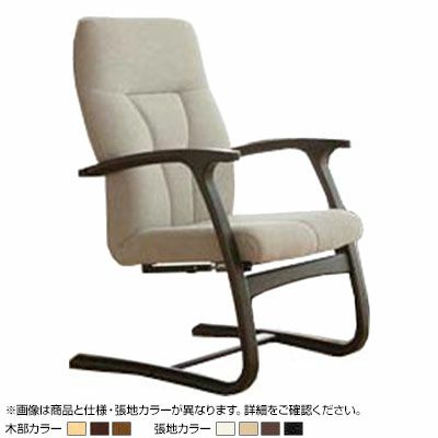 【設置無料】冨士ファニチア 楽々チェア Kos ソフトレザー張り リクライニングチェア ハイバック