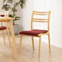 冨士ファニチア Calm ダイニングチェア 座面布張り 軽量 食卓椅子 スタイリッシュ 完成品｜¥41,000の動画