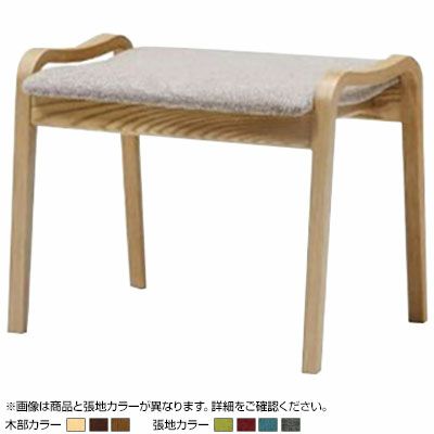 冨士ファニチア Calm ダイニングスツール 座面布張り 軽量 スタイリッシュ 完成品