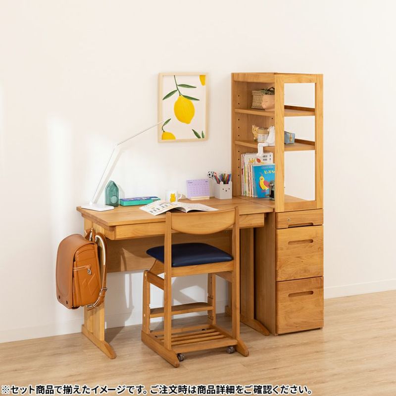 堀田木工所　学習机　日本製　アルダー材　デスク 堀田木工所】 幅100cm サイン デスク 学習机 勉強机 アルダー材
