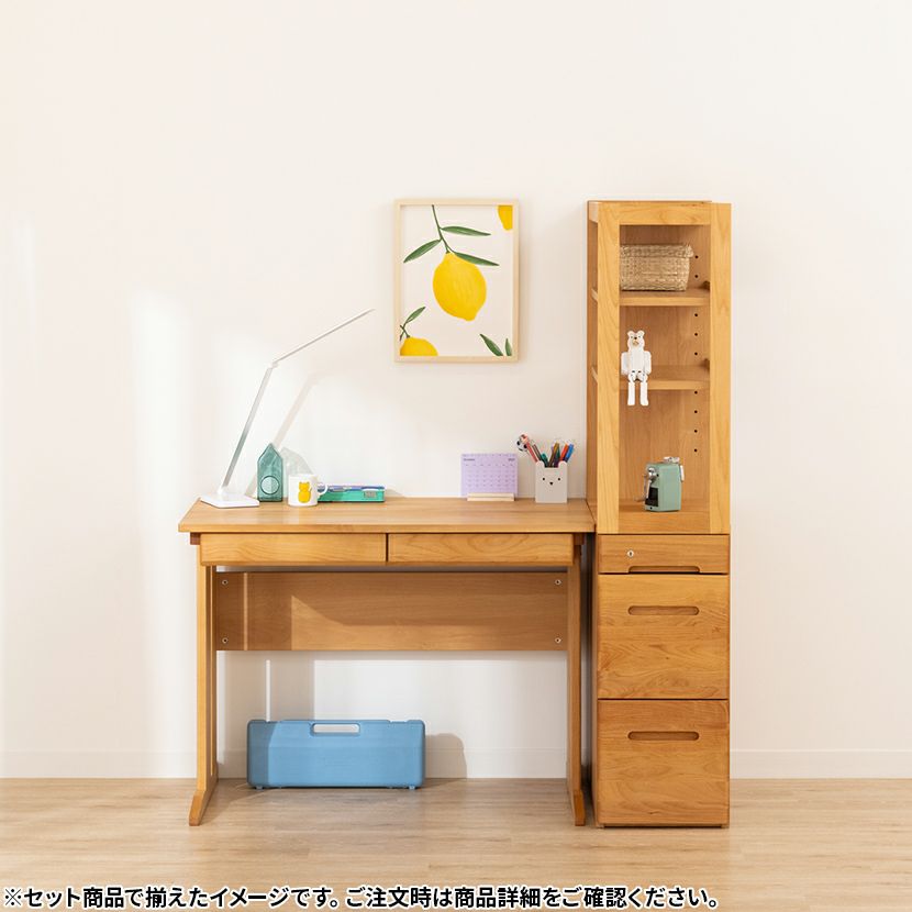 ECK64 堀田木工所 アルダー材 パソコンデスク プリンターラック PC 