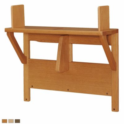 浜本工芸 幅60.1cm No.09 バックパネル 収納 日本製 No.09デスク専用 完成品