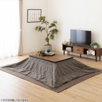 フラットヒーターこたつセット 長方形 2点セット (こたつテーブル＋こたつ布団) こたつ布団セット ウォルナット ローテーブル シンプルモダン 撥水加工｜¥43,546の動画