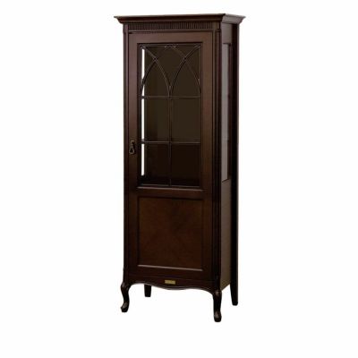 【設置無料】KENT HOUSE ケントハウス 幅55cm キュリオボード 可動棚 収納 猫脚 マホガニー材 木製 飾り棚 ディスプレイラック コレクションボード クラシカル アンティーク ブリティッシュ エレガンス ホテルルーム