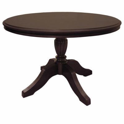 【設置無料】KENT HOUSE ケントハウス 幅110cm 円形ダイニングテーブル 猫脚 マホガニー材 木製 食卓テーブル ローテーブル クラシカル アンティーク ブリティッシュ エレガンス ホテルルーム