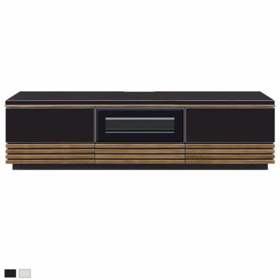 【設置無料】幅150.5cm ローボード テレビボード テレビ台 UV塗装天板 北欧風 和モダン