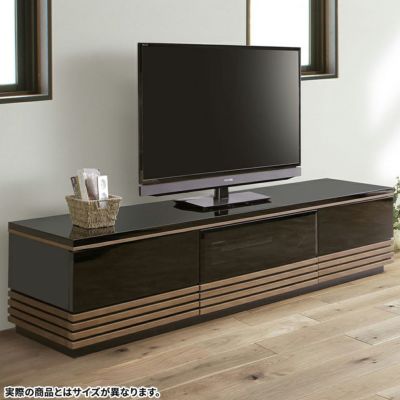 【設置無料】幅180.5cm ローボード テレビボード テレビ台 UV塗装天板 北欧風 和モダン