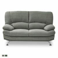 幅150cm 2人掛け ハイバック ソファ Sweet スイート 布張り ファブリック ポケットコイル ソファー リビングソファ おしゃれ シンプル リビング グリーン グレー｜¥81,637の動画