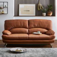 幅168cm 2.5人掛け ハイバック ソファ Sweet スイート 革 レザー ウレタン ポケットコイル ソファー リビングソファ おしゃれ モダン シンプル アイボリー ブラウン ルンバブル｜¥109,000の動画