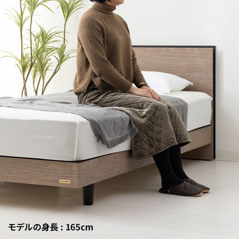 設置無料】フランスベッド シングルサイズ ベッド フレーム BG