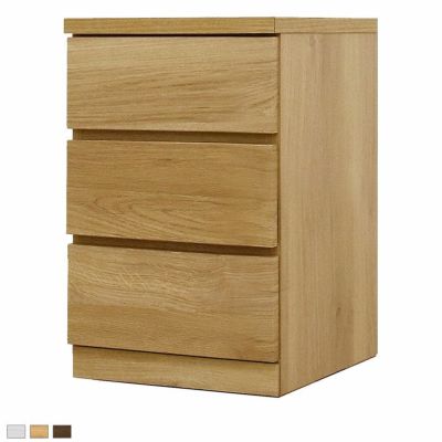 幅38.4cm 奥行44cm 3段チェスト クローゼット収納 衣類収納 洋服収納 整理タンス 押入れ収納 桐材 シンプル 国産 日本製