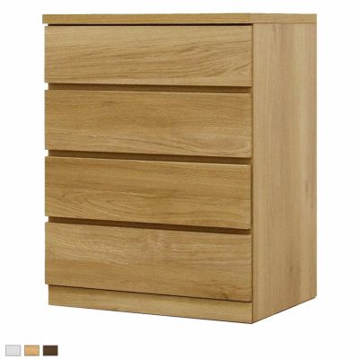 【設置無料】幅58.4cm 奥行44cm 4段チェスト クローゼット収納 洋服収納 衣類収納 整理タンス 押入れ収納 桐材 シンプル 国産 日本製
