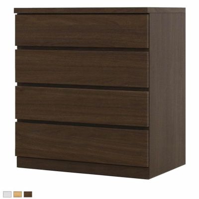 【設置無料】幅68.4cm 奥行44cm 4段チェスト クローゼット収納 洋服収納 衣類収納 整理タンス 押入れ収納 桐材 シンプル 国産 日本製