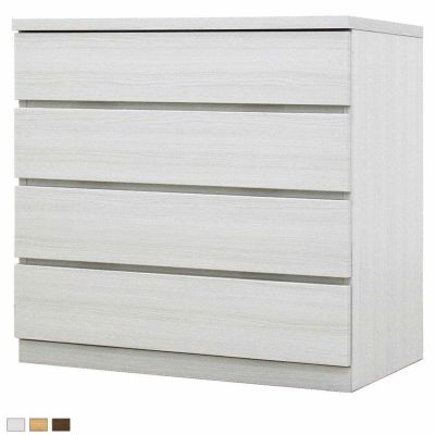 【設置無料】幅78.4cm 奥行44cm 4段チェスト クローゼット収納 洋服収納 衣類収納 整理タンス 押入れ収納 桐材 シンプル 国産 日本製