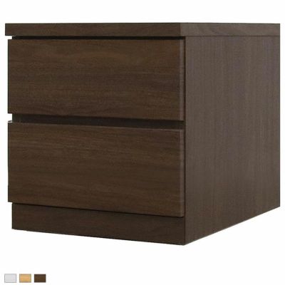 幅38.4cm 奥行55cm 2段チェスト クローゼット収納 洋服収納 衣類収納 整理タンス 押入れ収納 桐材 シンプル 国産 日本製 完成品