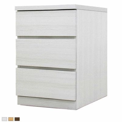 幅38.4cm 奥行55cm 3段チェスト クローゼット収納 洋服収納 衣類収納 整理タンス 押入れ収納 桐材 シンプル 国産 日本製