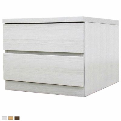 幅48.4cm 奥行55cm 2段チェスト クローゼット収納 洋服収納 衣類収納 整理タンス 押入れ収納 桐材 シンプル 国産 日本製 完成品