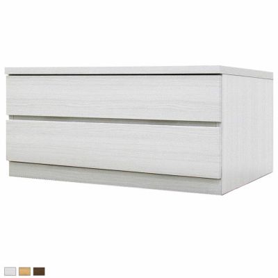 幅78.4cm 奥行55cm 2段チェスト クローゼット収納 洋服収納 衣類収納 整理タンス 押入れ収納 桐材 シンプル 国産 日本製