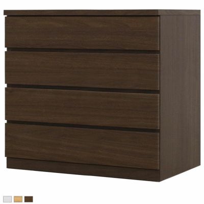 【設置無料】幅78.4cm 奥行55cm 4段チェスト クローゼット収納 洋服収納 衣類収納 整理タンス 押入れ収納 桐材 シンプル 国産 日本製