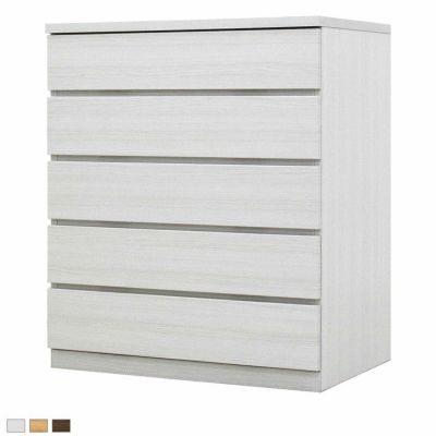 【設置無料】幅78.4cm 奥行55cm 5段チェスト クローゼット収納 洋服収納 衣類収納 整理タンス 押入れ収納 桐材 シンプル 国産 日本製