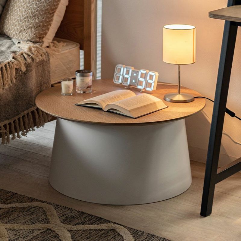 幅69cm ラウンドテーブル 円形テーブル サイドテーブル 円形 ロー 