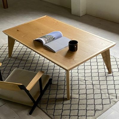 幅120cm 家具調 こたつテーブル 日本製 ラディ 長方形 カーボン