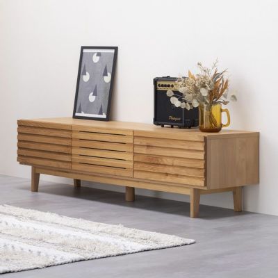 堀田木工所 幅150.2cm テレビボード 木製 アルダー材 自然塗装 脚付き 引き出し付き シンプル 日本製 TVボード テレビ台 ローボード リビング ナチュラル 北欧風 ルンバブル