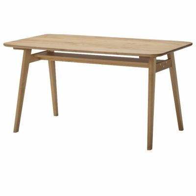 【設置無料】堀田木工所 幅140cm ダイニングテーブル 木製 アルダー材 自然塗装 収納 日本製 長方形 シンプル おしゃれ 食卓テーブル 机 ダイニング ナチュラル 北欧