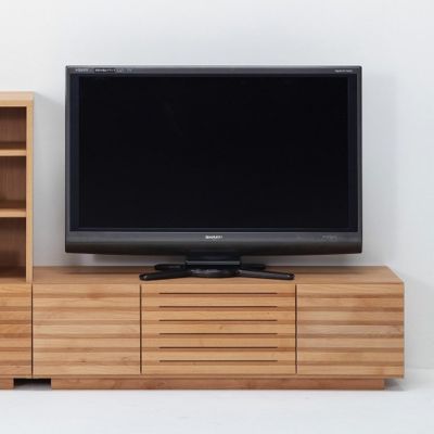 堀田木工所 幅120.2cm テレビボード 木製 アルダー材 日本製 ナチュラル ウォールナット 引き出し 収納 コンパクト TVボード テレビ台 ローボード リビング シンプル 北欧