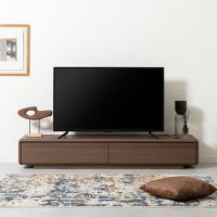 【設置無料】幅180cm ローボード 収納 引き出し デッキ収納 配線穴 木目調 テレビボード テレビラック TV台 テレビ台 おしゃれ シンプル モダン リビング ウォールナット｜¥52,637の動画