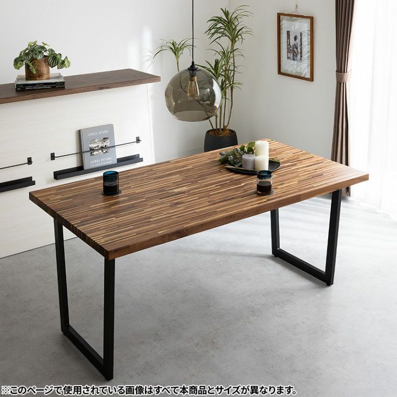 設置無料】幅180cm ファイン ダイニングテーブル ウォールナット 木製