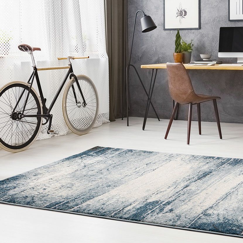 プレーベル 133×195cm カーペット トルコ製 約1.5畳 ホットカーペット 