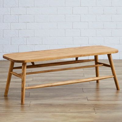幅120cm ダイニングベンチ コトコトリ 木製 無垢材 パイン材 板座 食卓ベンチ 木製ベンチ ベンチチェア 長椅子 ベンチ おしゃれ シンプル カントリー 北欧 ナチュラル