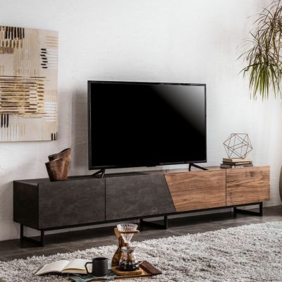 【設置無料】幅220cm テレビ台 80インチ対応 引き出し付き 脚付き 突板 セラミック天板 TV台 TVボード ローボード テレビボード おしゃれ モダン リビング ウォールナット オーク ルンバブル