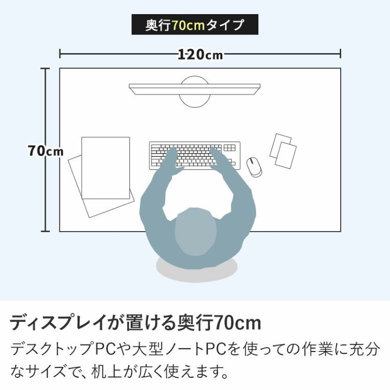 楽天市場】デスク 幅120cm 木目調 スチール ロの字 幕板