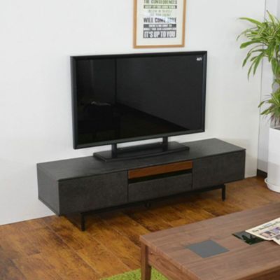 【設置無料】幅150cm 大理石調 テレビ台 55インチ対応 収納 引き出し付き 脚付き 石目調 ローボード ロータイプ テレビボード おしゃれ モダン リビング グレー ルンバブル