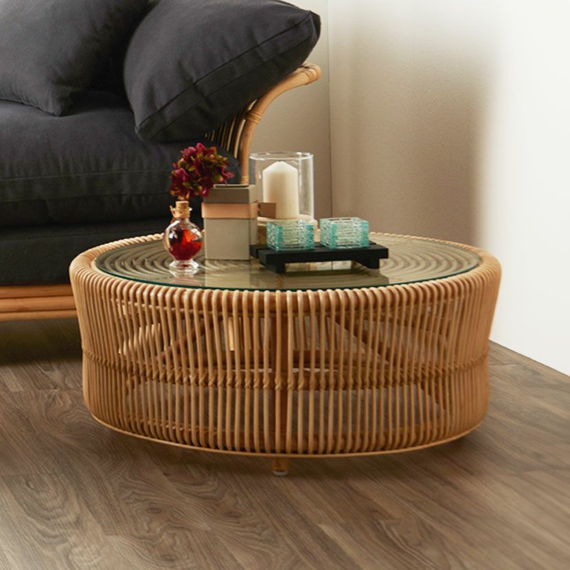 80 和風インテリア 広々 センターテーブル 丸形 幅70cm 円形 センター  