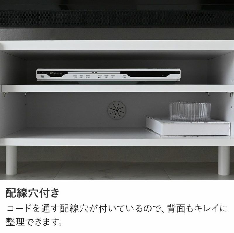モダンな引き出し付きローボード② tac INTERIOR テレビ台 テレビボード 開梱設置付き 幅 220 cm