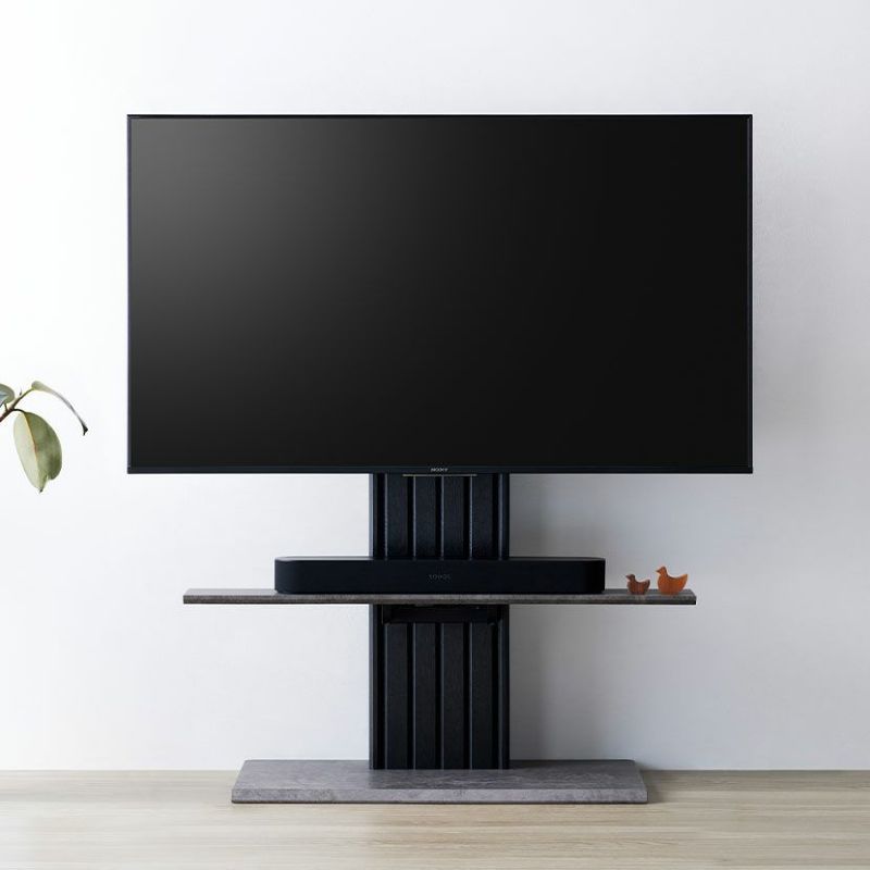 モダンテレビ台 ホワイト/ブラック 幅90cm ] 桐製テレビ台 テレビ台 ハイタイプ ミドルタイプ おしゃれ