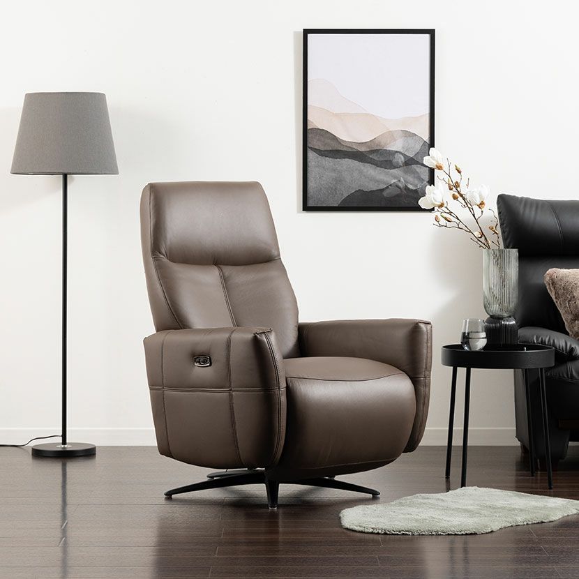 設置無料】幅72cm 電動 リクライニングソファ スマホ充電 USBポート  