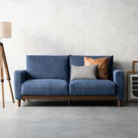 幅179cm 3人掛け ソファ ienowa マリエッタ 帆布 フェザー 肘付き ファブリックソファ 脚付き 北欧 リビングソファ おしゃれ シンプル グレー ネイビー カーキ ルンバブル｜¥84,364の動画