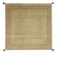 190×190cm ギャッベラグ DESERT 手織り 天然素材 コットン ウール ラグ ギャベ 正方形 カーペット 床暖房対応 ホットカーペット対応 絨毯 おしゃれ ナチュラル｜¥58,819の動画