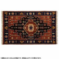 90×130cm トライバルラグ MADRAS 手織り 天然素材 コットン ウール ラグ 幾何学 トライバル 長方形 カーペット 床暖房対応 ホットカーペット対応 絨毯 おしゃれ｜¥22,546の動画