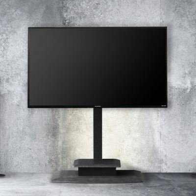 【設置無料】幅80cm 電動昇降 テレビスタンド 高さ調節 リモコン付き 大理石調 ハイタイプ 壁掛け風 テレビ台 モダン テレビボード おしゃれ かっこいい リビング 寝室