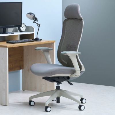オフィスチェア AE-1 ヘッドレスト付き ランバーサポート 椅子 肘掛け リクライニング チェア 人間工学 ロッキング デスクチェア メッシュチェア おしゃれ