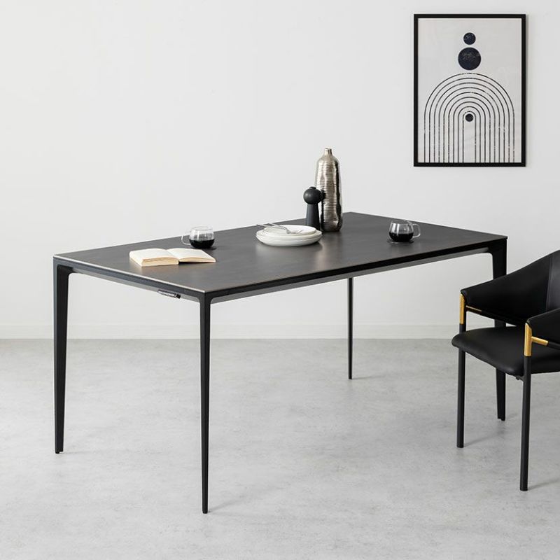 幅150cm セラミック ダイニングテーブル 大理石調 ORV