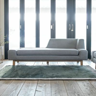 SIEVE (シーヴ) 幅190cm 3人掛け ソファ シフト ソファ シェーズロング 左バックレストタイプ 無垢材 ファブリック 洗える カバーリング 北欧