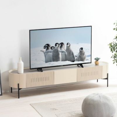 【設置無料】幅180cm テレビボード 木製 格子 引出し付き 収納 配線穴付き アイアン脚 ローボード TV台 テレビ台 おしゃれ 北欧 モダン ホワイト ナチュラル ブラック 黒 白 ルンバブル