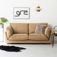 【設置無料】幅200cm 3人掛け ソファ エーゼ リビングソファ おしゃれ ローソファー レザー ソファー 本革 アームレスト シンプル 北欧 モダン ブラック ベージュ｜¥127,091の動画